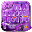 Purple Flower Keyboard Theme