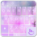 Purple Iris Keyboard Theme APK