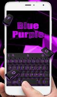 Purple Light Black Affiche