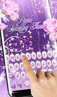 Purple Sparkling Flower Screenshot 3