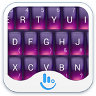 TouchPal Purple Rose Theme icono