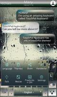 Rainy Day Keyboard Theme Screenshot 2