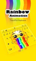 Live 3D Rainbow Animation Keyboard Theme ảnh chụp màn hình 1