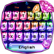 Rainbow Color Diamond Keyboard Theme