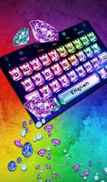 Rainbow Color Diamond Poster