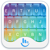 آیکون‌ TouchPal Rainbow keyboard