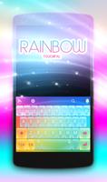 TouchPal Rainbow keyboard الملصق