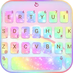 Tema del teclado Rainbow Galaxy