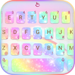 Rainbow Galaxy Keyboard Theme