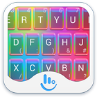 Rainbow Love Keyboard Theme icône