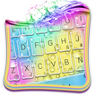 Rainbow Waterdrop Keyboard Theme