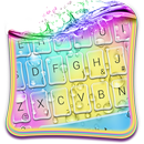 Rainbow Waterdrop Keyboard Theme APK