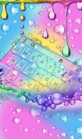 Rainbow Waterdrop Affiche