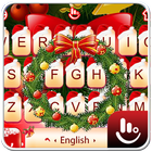 Red Christmas Hat Keyboard Theme icono