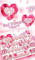 Red Diamond Keyboard Theme poster