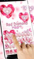 Red Diamond Keyboard Theme screenshot 2