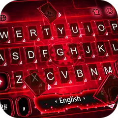 Red Machine Technology Keyboard Theme