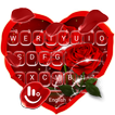 Romantic Red Rose Flower Keyboard Theme