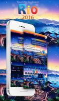 Rio Go 2016 Keyboard Theme poster