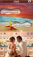 Romantic Love Couple Photo Keyboard Theme screenshot 1