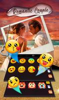 Romantic Love Couple Photo Keyboard Theme screenshot 3