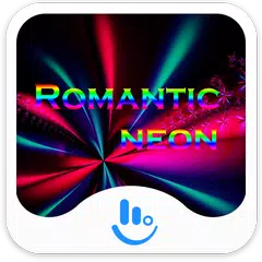 Romantic Neon Keyboard Theme APK 下載