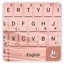 Rose Gold Silk Tema Keyboard APK