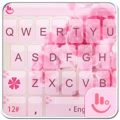 download Pink Rose Keyboard Theme APK