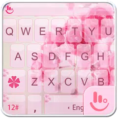 Скачать Pink Rose Keyboard Theme APK