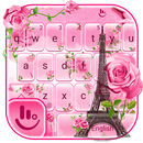 Rose Paris Keyboard Theme APK