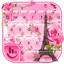 APK Rose Paris Keyboard Theme