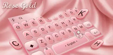 Rose Gold Keyboard Theme