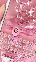 Rose Gold Water Droplets скриншот 1