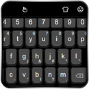 APK Simple Cool Black Keyboard Theme