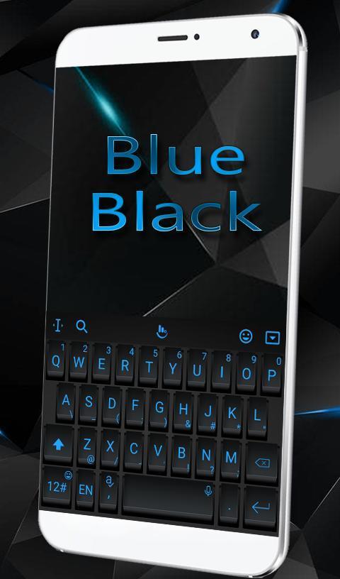 Simple Black Blue For Android Apk Download - rt black and neon blue roblox