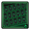 Simple Neon Green Keyboard Theme