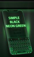 Simple Neon Green poster