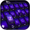 Simple Black Purple Keyboard Theme