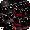 ”Business Simple Black Red Keyboard Theme