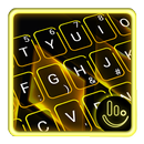 Simple Gold Keyboard Theme APK