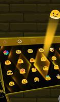 Simple Gold Keyboard captura de pantalla 3