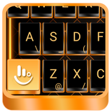 Simple Golden Black icono