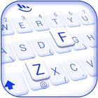 White Style Keyboard Theme simgesi