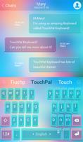 TouchPal Soft Light Theme ảnh chụp màn hình 1