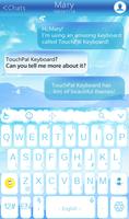 Snowman Keyboard Theme imagem de tela 1