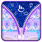 Sparkling Blue Zipper icon