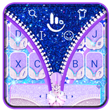 Sparkling Blue Zipper icon