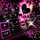 Тема для клавиатуры Sparkling Heart иконка