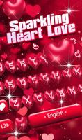 Sparkling Heart Love Affiche