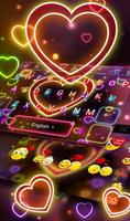 Sparkling Neon Heart imagem de tela 3